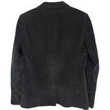 サンローラン SAINT LAURENT エルボーパッチテーラードジャケット ブラック コーデュロイ メンズ テーラードジャケット