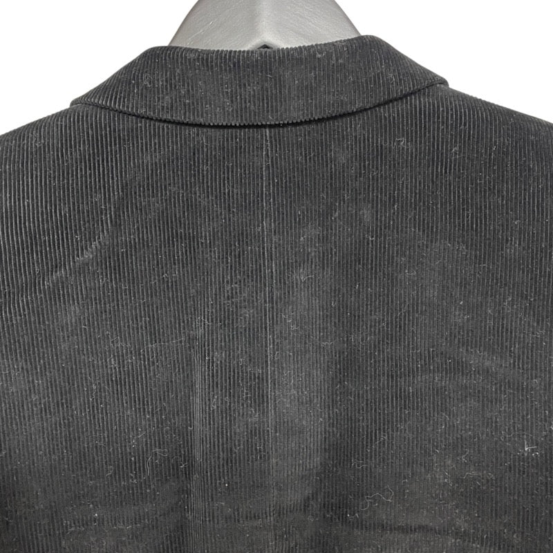 サンローラン SAINT LAURENT エルボーパッチテーラードジャケット ブラック コーデュロイ メンズ テーラードジャケット
