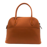 エルメス HERMES ボリード27 D刻 アプリコット エプソン レディース ハンドバッグ