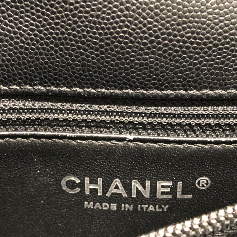 シャネル CHANEL ココハンドル29Vステッチ A92991 ブラック SV金具 キャビアスキン レディース ショルダーバッグ