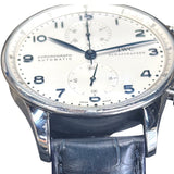 インターナショナルウォッチカンパニー IWC ポルトギーゼ クロノグラフ IW371446 ホワイト SS メンズ 腕時計