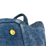 プラダ PRADA ｶﾅﾊﾟ ﾄｰﾄﾊﾞｯｸﾞ BN2642 ブルー デニム ユニセックス トートバッグ