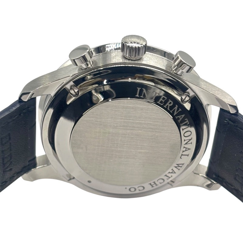 インターナショナルウォッチカンパニー IWC ポルトギーゼ クロノグラフ IW371446 ホワイト SS メンズ 腕時計