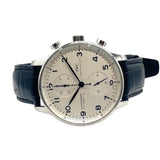 インターナショナルウォッチカンパニー IWC ポルトギーゼ クロノグラフ IW371446 ホワイト SS メンズ 腕時計