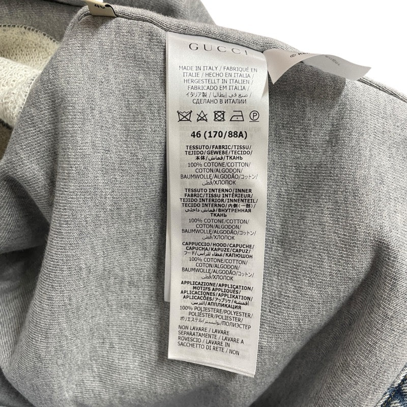 グッチ GUCCI ハリウッドバビロンデニムベスト 697042 ブルー デニム メンズ ベスト