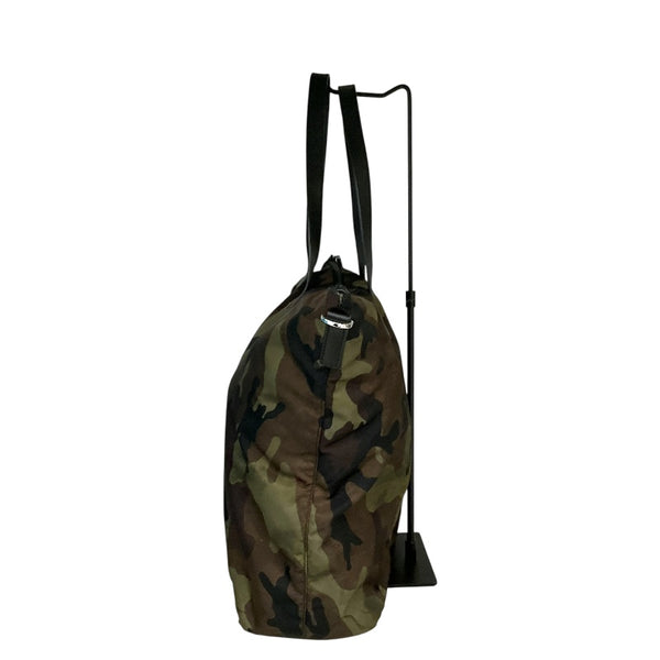 プラダ PRADA カモフラージュトートバッグ グリーン ナイロン ユニセックス トートバッグ