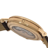 ブレゲ Breguet クラシック ムーンフェイズ 7787/BR/12/9V6 シルバー K18PG/レザーストラップ(社外品) 自動巻き メンズ 腕時計