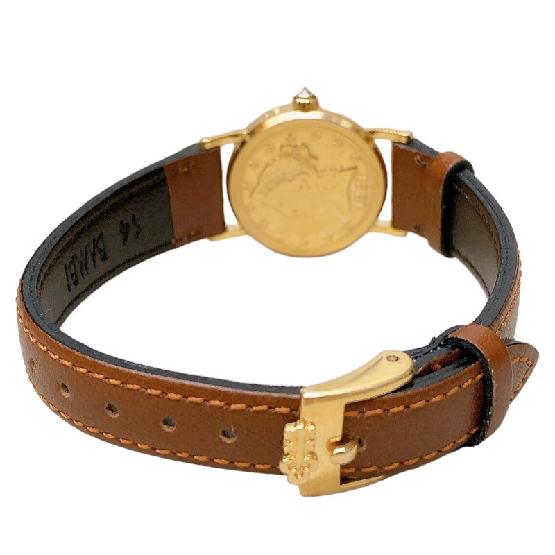 コルム CORUM コインウォッチ K18イエローゴールド レディース 腕時計 | 中古ブランドリユースショップ OKURA(おお蔵)