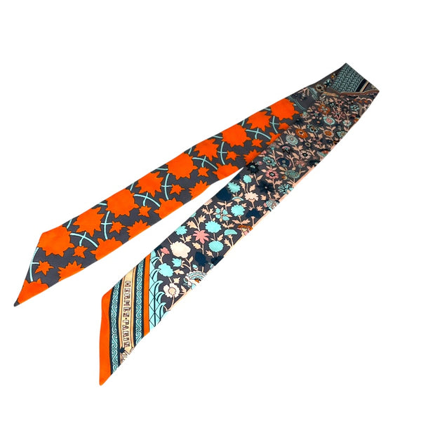 エルメス HERMES ﾂｲﾘｰ マルチカラー シルク100% レディース スカーフ