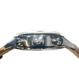 ブライトリング BREITLING トップタイム シェルビーコブラ A41315 ブルー×ホワイト SS/革ベルト メンズ 腕時計