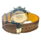 ブライトリング BREITLING トップタイム シェルビーコブラ A41315 ブルー×ホワイト SS/革ベルト メンズ 腕時計