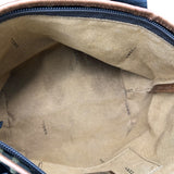 フェンディ FENDI ズッカ柄ハンドバッグ 7VA165 ブラウン ナイロンジャガード レディース ハンドバッグ