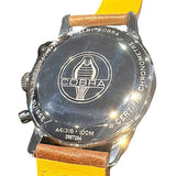 ブライトリング BREITLING トップタイム シェルビーコブラ A41315 ブルー×ホワイト SS/革ベルト メンズ 腕時計