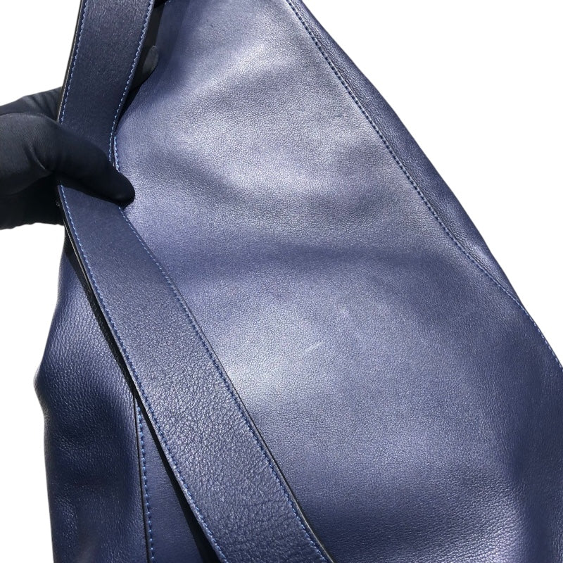 ロエベ LOEWE アントンスリングバッグ ネイビー カーフ ユニセックス ショルダーバッグ