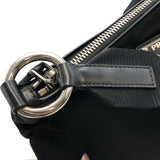 プラダ PRADA ナイロンレザーショルダーバッグ ブラック ナイロン/レザー メンズ ショルダーバッグ