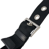 プラダ PRADA ナイロンレザーショルダーバッグ ブラック ナイロン/レザー メンズ ショルダーバッグ