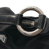 プラダ PRADA ナイロンレザーショルダーバッグ ブラック ナイロン/レザー メンズ ショルダーバッグ