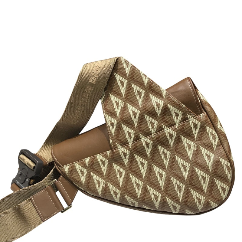 ディオールオム DIOR HOMME サドルバッグ 1ADPO093CDP ブラウン CD