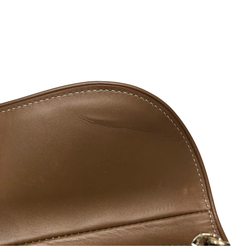 ディオールオム DIOR HOMME サドルバッグ 1ADPO093CDP ブラウン CDダイヤモンドPVC メンズ ショルダーバッグ