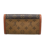 ルイ・ヴィトン LOUIS VUITTON ポルトフォイユ・サラドーフィーヌ M46645 モノグラム・リバース レディース 長財布