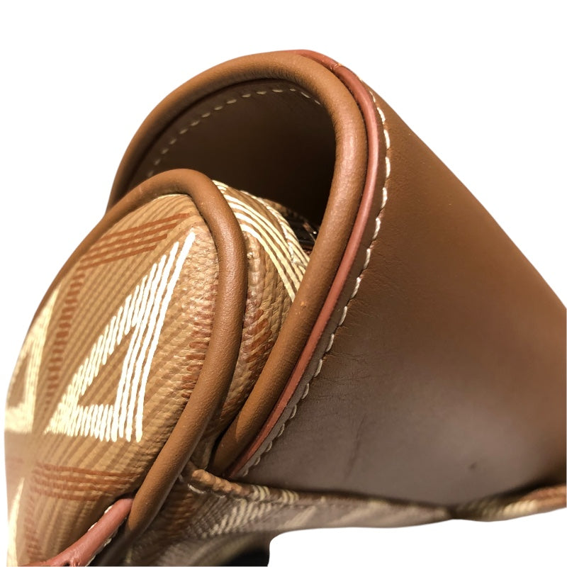 ディオールオム DIOR HOMME サドルバッグ 1ADPO093CDP ブラウン CDダイヤモンドPVC メンズ ショルダーバッグ