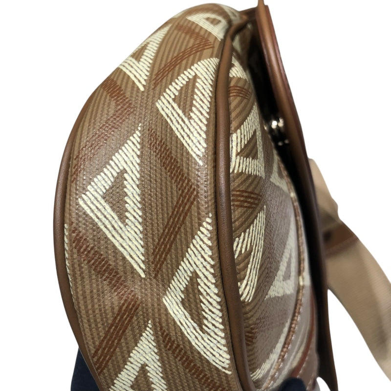 ディオールオム DIOR HOMME サドルバッグ 1ADPO093CDP ブラウン CDダイヤモンドPVC メンズ ショルダーバッグ