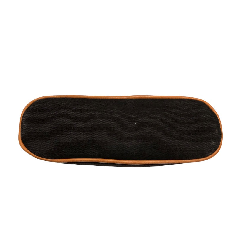 エルメス HERMES ボリードポーチ20 ブラック トワル ユニセックス ポーチ