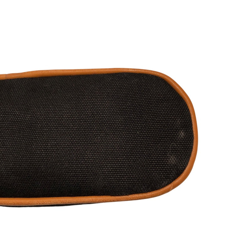 エルメス HERMES ボリードポーチ20 ブラック トワル ユニセックス ポーチ