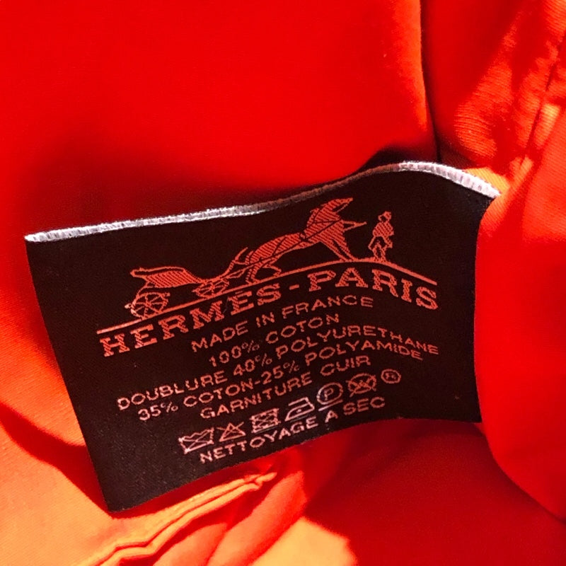 エルメス HERMES ボリードポーチ20 ブラック トワル ユニセックス ポーチ