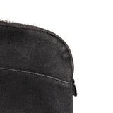エルメス HERMES ボリードポーチ20 ブラック トワル ユニセックス ポーチ