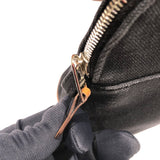 エルメス HERMES ボリードポーチ20 ブラック トワル ユニセックス ポーチ