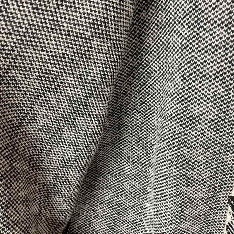 プラダ PRADA 総柄ニットシャツカーディガン P25I32 ホワイト ウール メンズ カーディガン