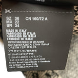 プラダ PRADA 総柄ニットシャツカーディガン P25I32 ホワイト ウール メンズ カーディガン