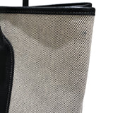 エルメス HERMES ガーデンパーティPM ブラック トワル ユニセックス ハンドバッグ