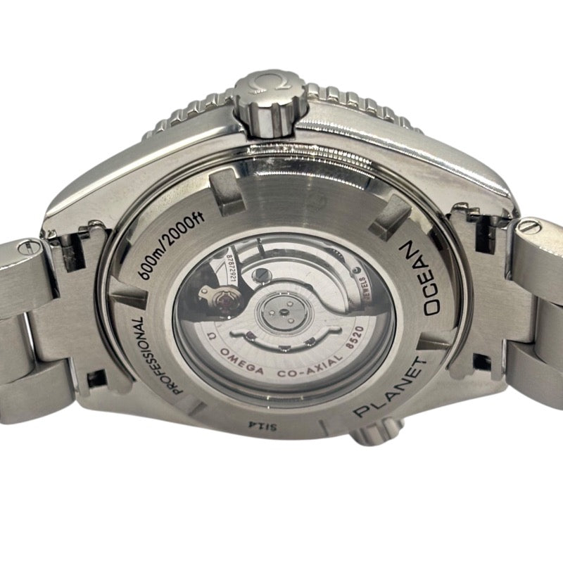 オメガ OMEGA シーマスタープラネットオーシャン600M コーアクシャル クロノメーター 232.30.38.20.01.002 ブラック SS メンズ 腕時計