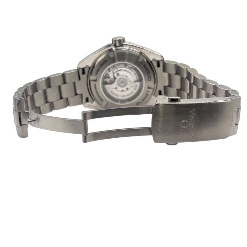 オメガ OMEGA シーマスタープラネットオーシャン600M コーアクシャル クロノメーター 232.30.38.20.01.002 ブラック SS メンズ 腕時計