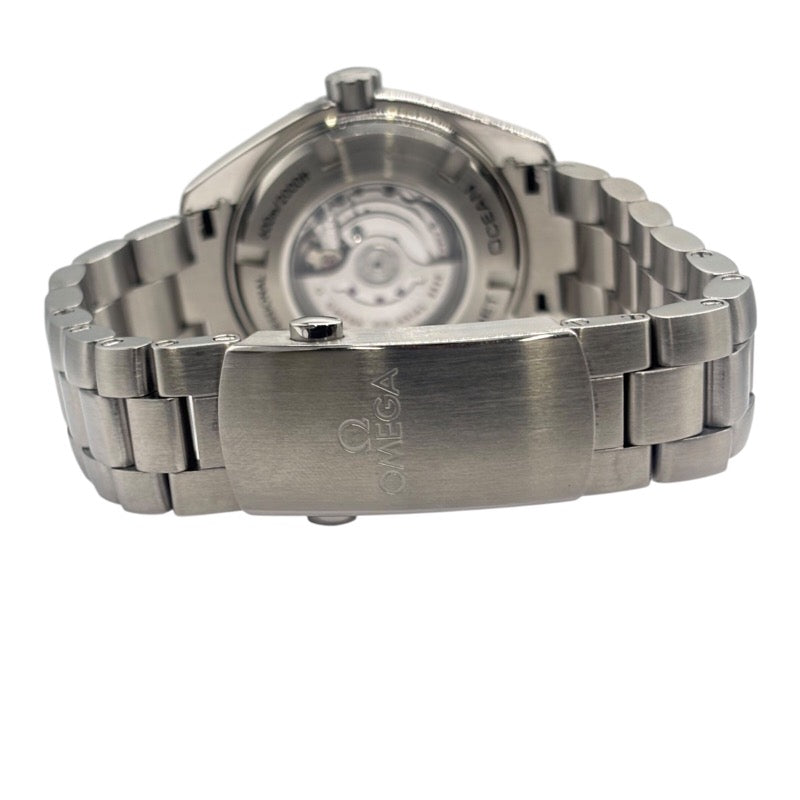 オメガ OMEGA シーマスタープラネットオーシャン600M コーアクシャル クロノメーター 232.30.38.20.01.002 ブラック SS メンズ 腕時計