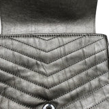 シャネル CHANEL ミニチェーンショルダー シルバー/SV金具 カーフ レディース ショルダーバッグ