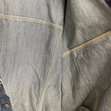 バレンシアガ BALENCIAGA ロゴデニムジャケット 745047 ブルー デニム メンズ デニムジャケット