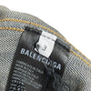 バレンシアガ BALENCIAGA ロゴデニムジャケット 745047 ブルー デニム メンズ デニムジャケット