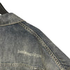 バレンシアガ BALENCIAGA ロゴデニムジャケット 745047 ブルー デニム メンズ デニムジャケット