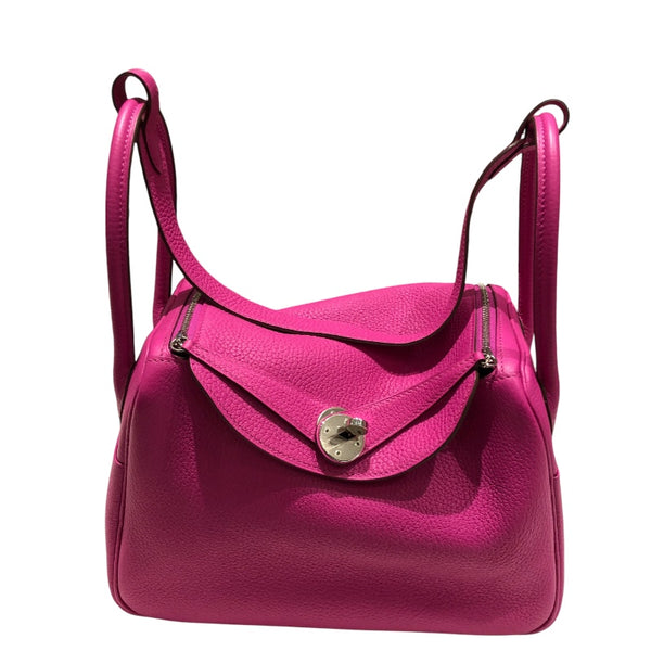 エルメス HERMES リンディ26 C刻 マグノリア　SV金具 トリヨン レディース ショルダーバッグ