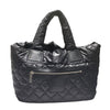 シャネル CHANEL コココクーン トートPM A48610 ブラック ナイロン レディース ハンドバッグ