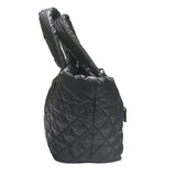 シャネル CHANEL コココクーン トートPM A48610 ブラック ナイロン レディース ハンドバッグ