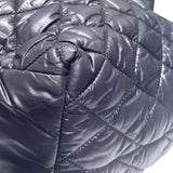 シャネル CHANEL コココクーン トートPM A48610 ブラック ナイロン レディース ハンドバッグ