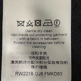 ルイ・ヴィトン LOUIS VUITTON モノグラム柄ノースリーブワンピース FMKD83 ブラック シルク レディース ワンピース