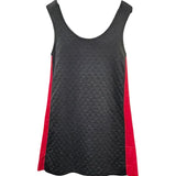 ルイ・ヴィトン LOUIS VUITTON モノグラム柄ノースリーブワンピース FMKD83 ブラック シルク レディース ワンピース