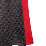 ルイ・ヴィトン LOUIS VUITTON モノグラム柄ノースリーブワンピース FMKD83 ブラック シルク レディース ワンピース