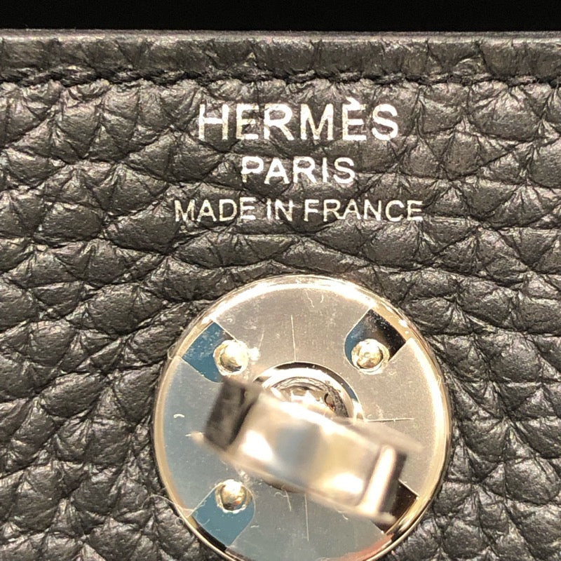 エルメス HERMES リンディミニ B刻 ブラック トリヨン レディース ショルダーバッグ