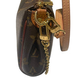 ルイ・ヴィトン LOUIS VUITTON エヴァ M95567 ブラウン モノグラムキャンバス レディース ショルダーバッグ